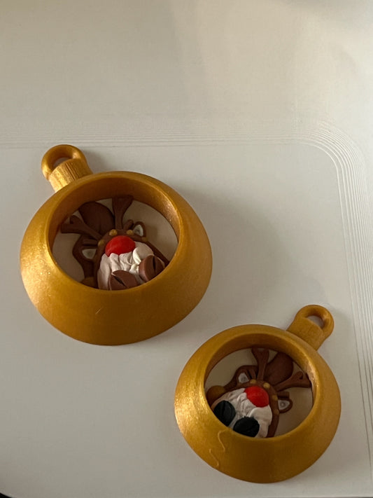 Gnome Ornament - Reindeer
